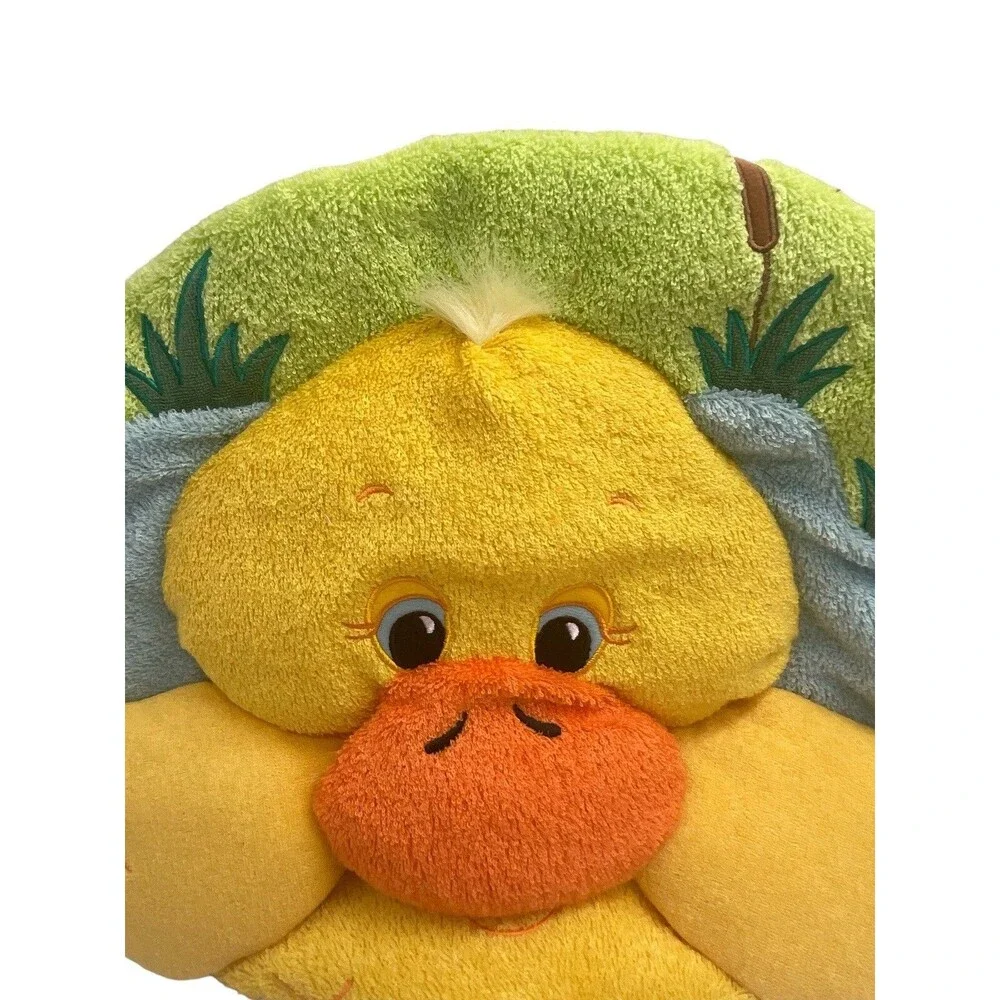 Vintage Ginsey Industries Duck Plush Toilet Seat Cover bathroom accessories 2002